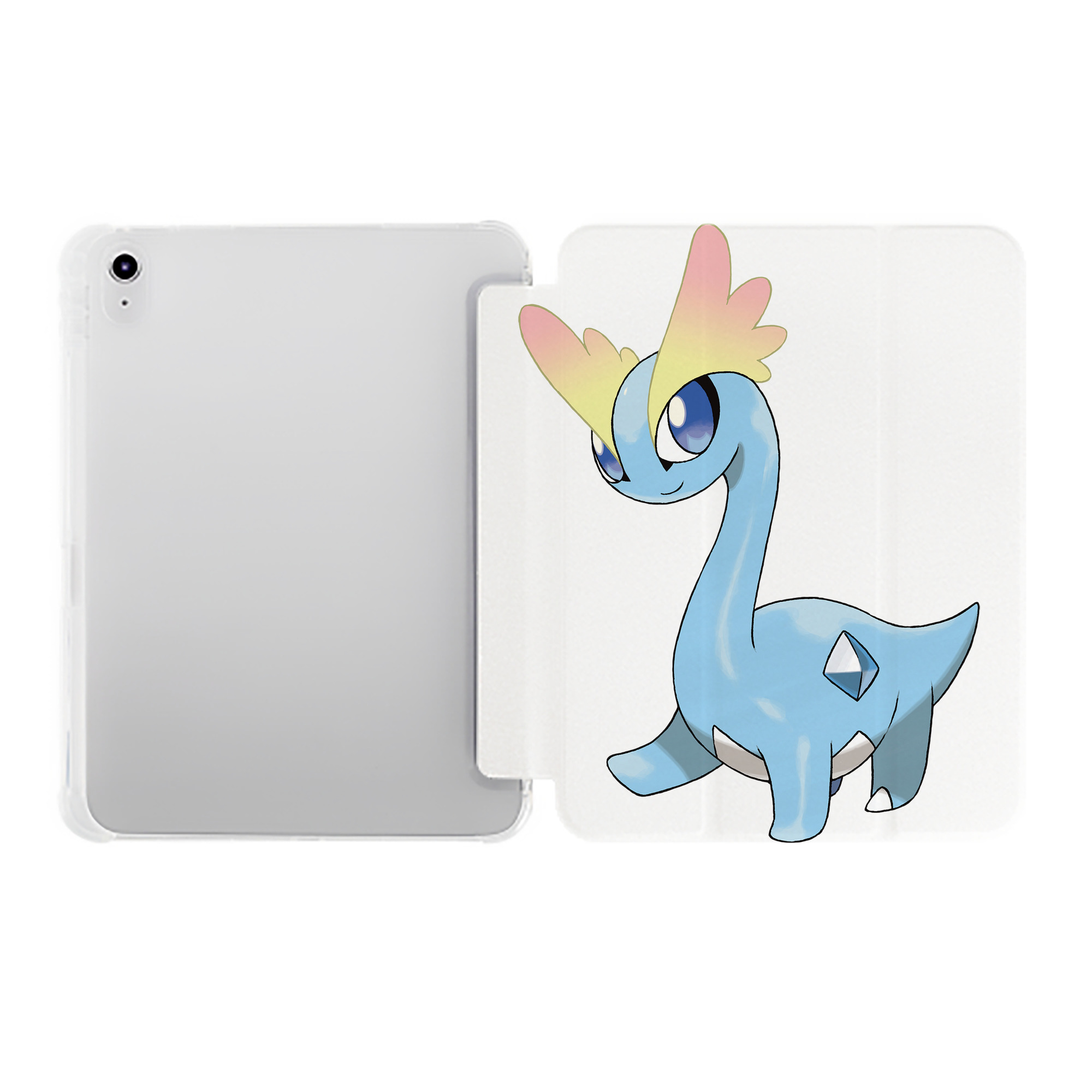 （画像用） ポケットモンスター Pokémon IPad ケース ペン収納付き 三つ折りスタンド PUレザー×シリコン 対応機種9.5/10.5/10.9インチ